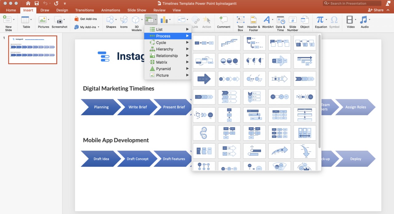 Roadmap slide template Roadmap slide template
